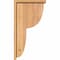 Ekena Millwork Crestline Smooth Corbel w/Backplate, Western Red Cedar, 7 1/2"W x 14"D x 26"H COR08X14X26CRE01SWR - alternate 2